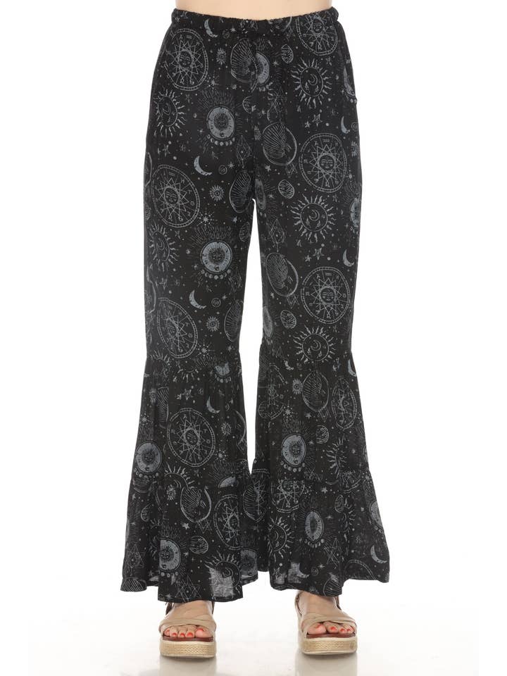 Lakhays Collection Inc. - Wholesale Pants - Women's - Flowy Tiered Ruffle Pants
