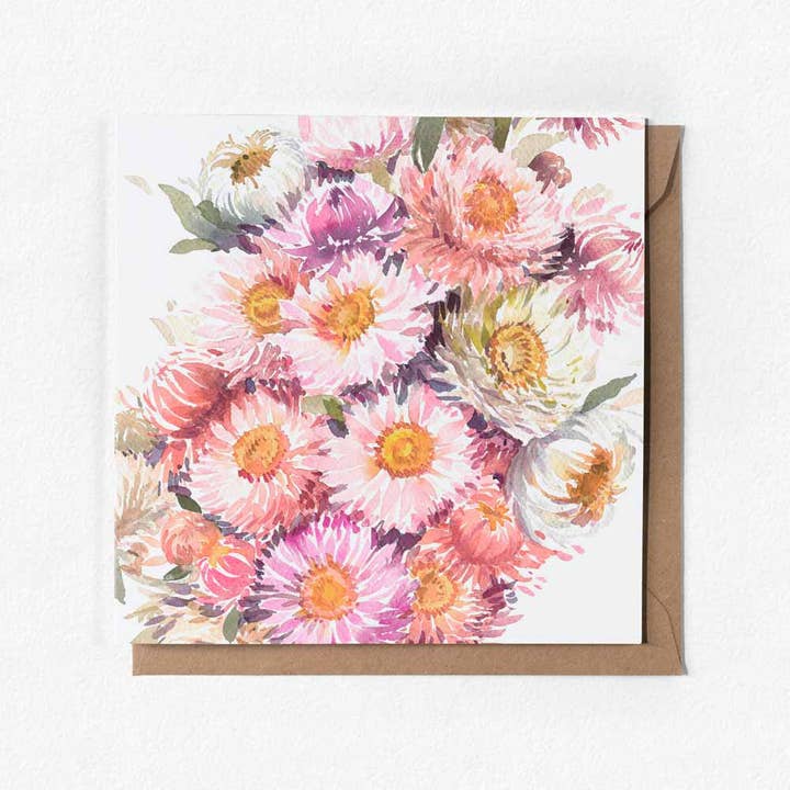 Natalie Martin | Australian Watercolour Artist - Wholesale Everyday Greeting Card - Australia Birth Flower Greeting Card Sample Pack10