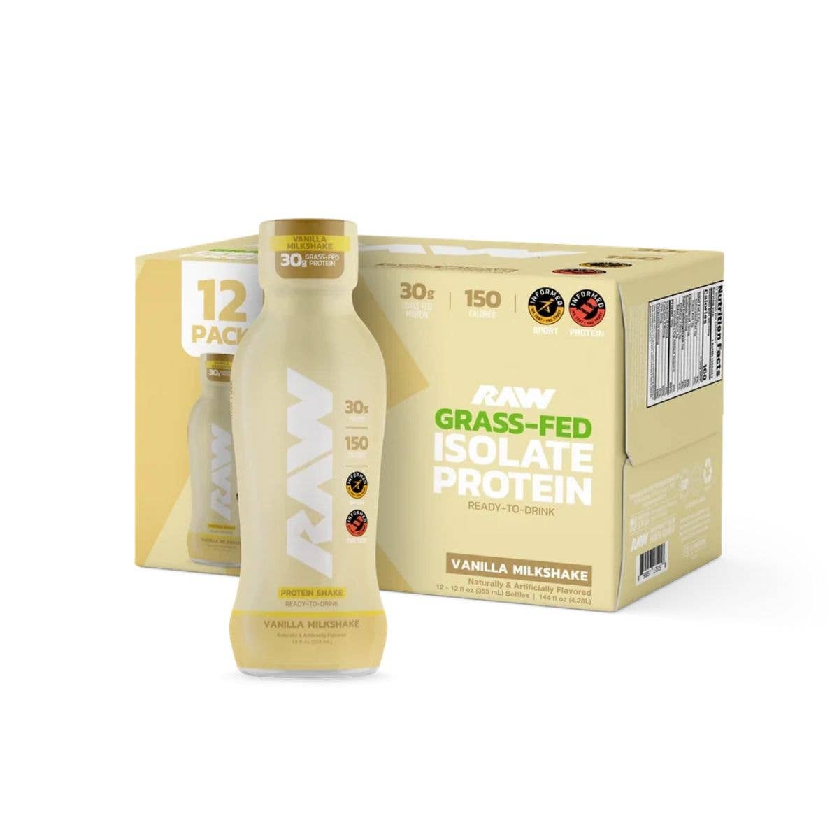 Campus Protein - Wholesale Protein/Superfood Powder - Get Raw Nutrition Protein Isolate RTD5