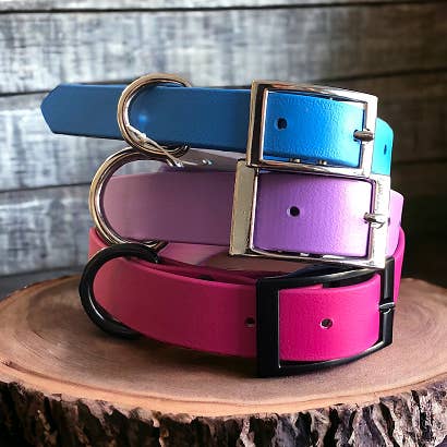 Classic Dog Collar | MED 13-16" | Waterproof | Vegan Leather for wholesale by GoodWalk Collars & Leashes | Waterproof Gear for Dogs