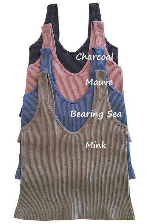 Vanilla Monkey – Engroshandel Tanktop – Kvinder – Ribbet Tank Crop Top1