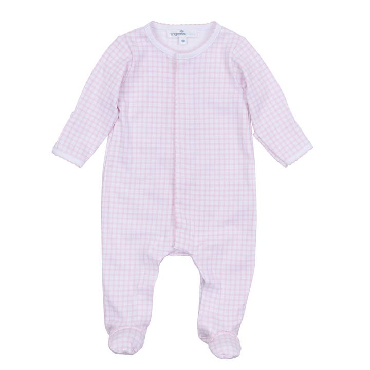 Magnolia Baby – Großhandel Strampler – Baby – Peek-A-Boo Wünsche Strampler - Rosa2