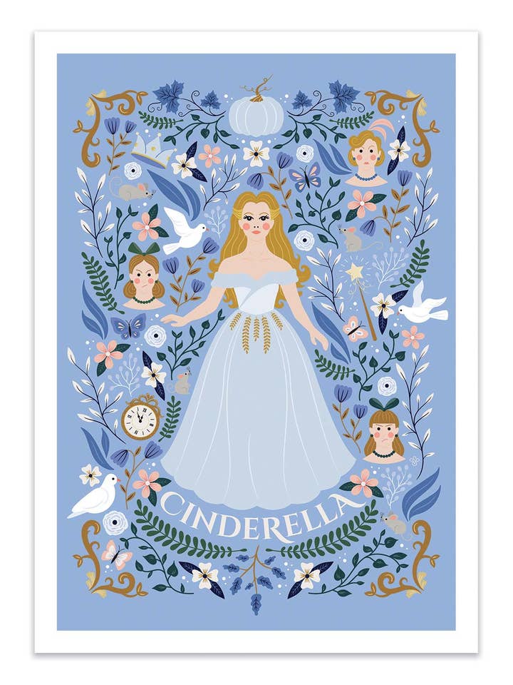 Art-Poster - Cinderella - Vesna Skornsek for wholesale by Wall Editions