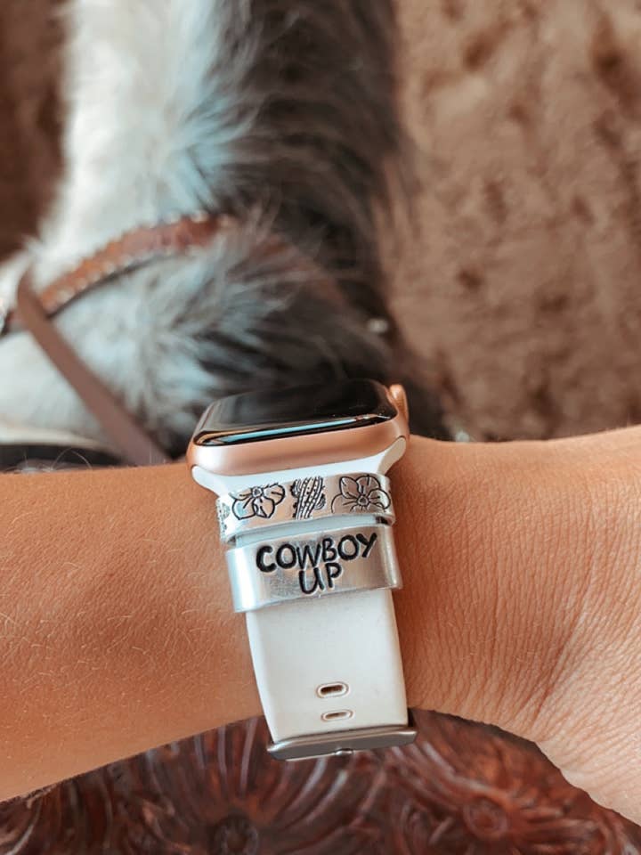 Zuidwestelijke Woestijn Dunne Apple Watch Manchet  voor wholesale door Diamond Basin Design Co.