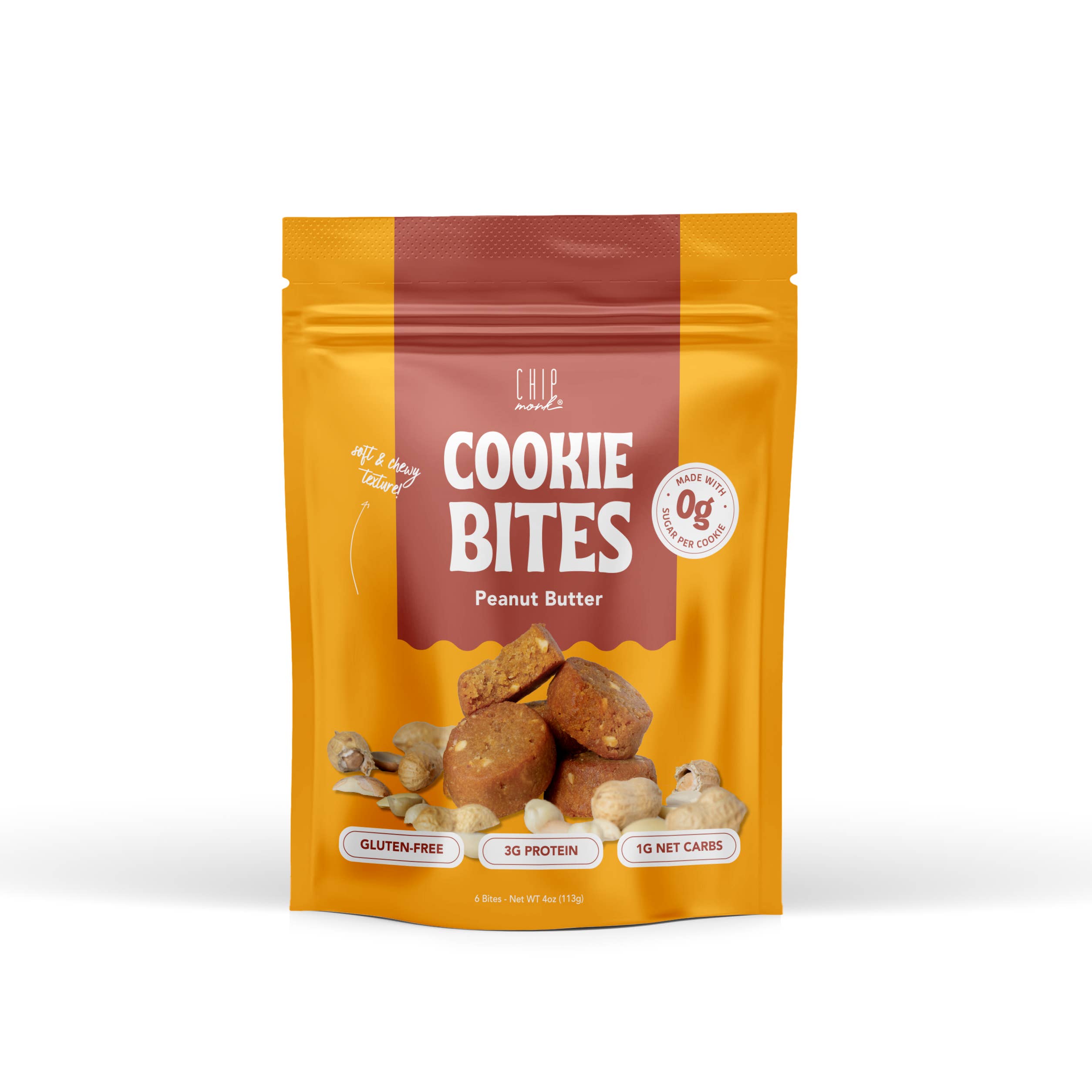ChipMonk Baking - Wholesale Cookie - Peanut Butter Keto Cookie Bites
