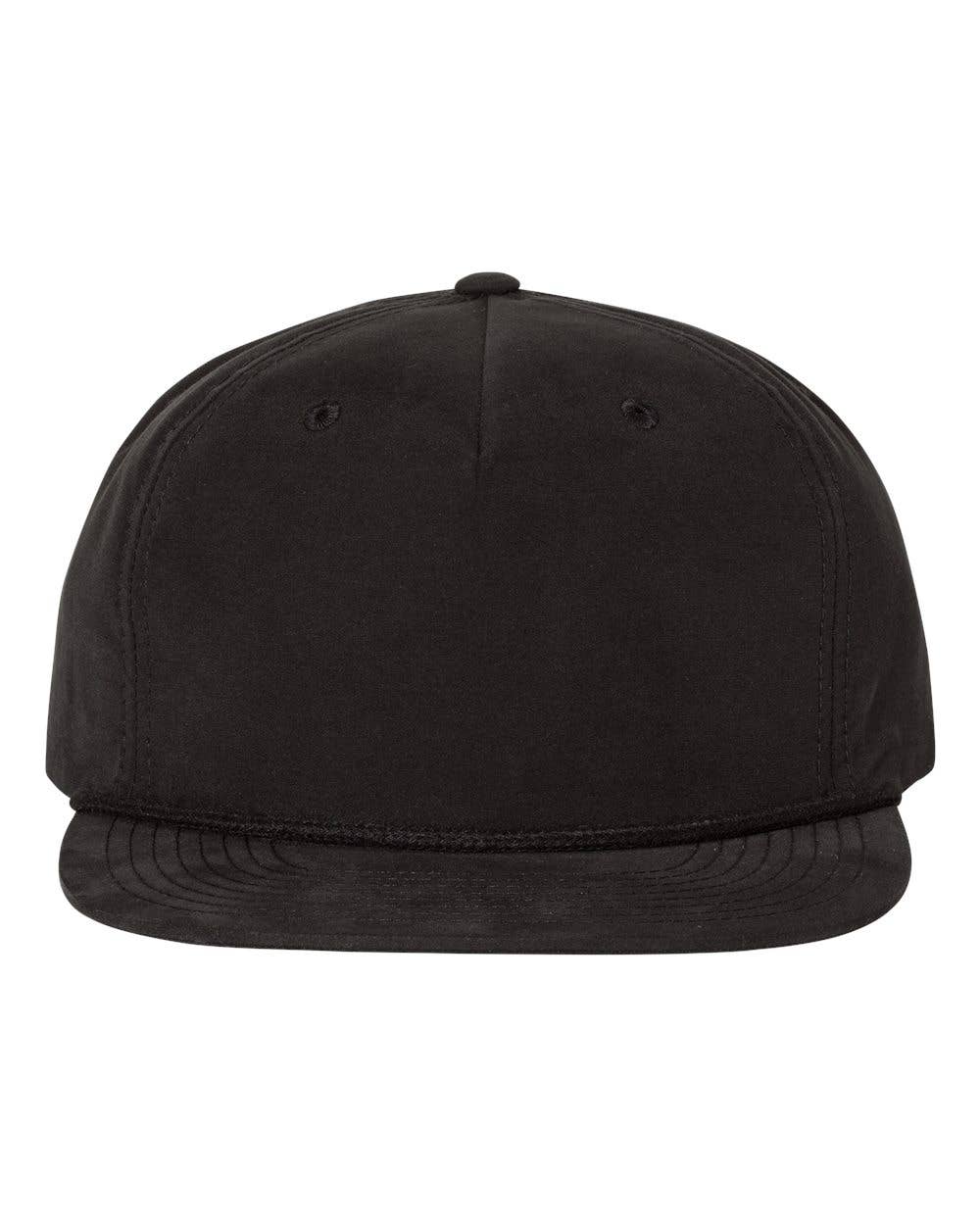 Total Apparel - Wholesale Flat Brim Cap - Unisex - Richardson Umpqua Snapback Five-Panel Rope Cap | Hat 2564