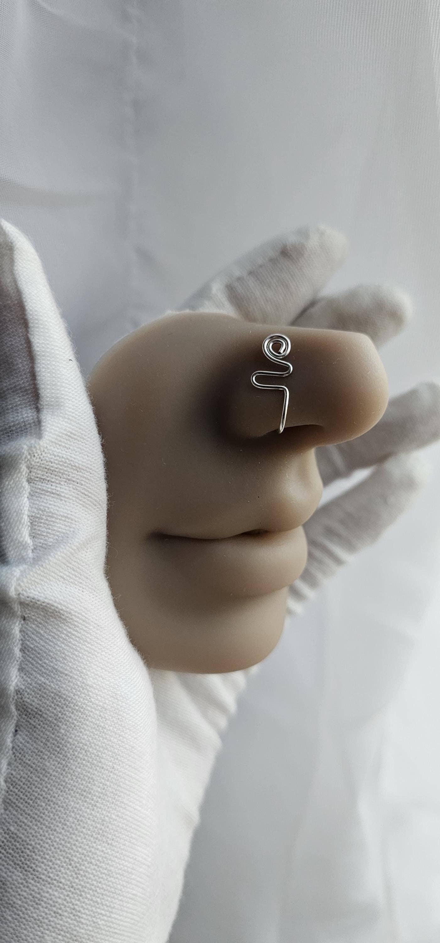 Bead It Wear It Love It LLC - Wholesale Nose Ring - Handmade No Piercing Nose Cuff Nose Ring - Style #71