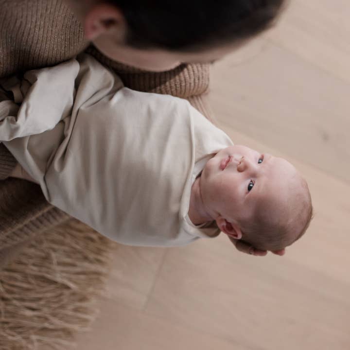 Zoe Sage - Wholesale Swaddle - Baby - Stretchy Swaddle Baby Wrap - Oat