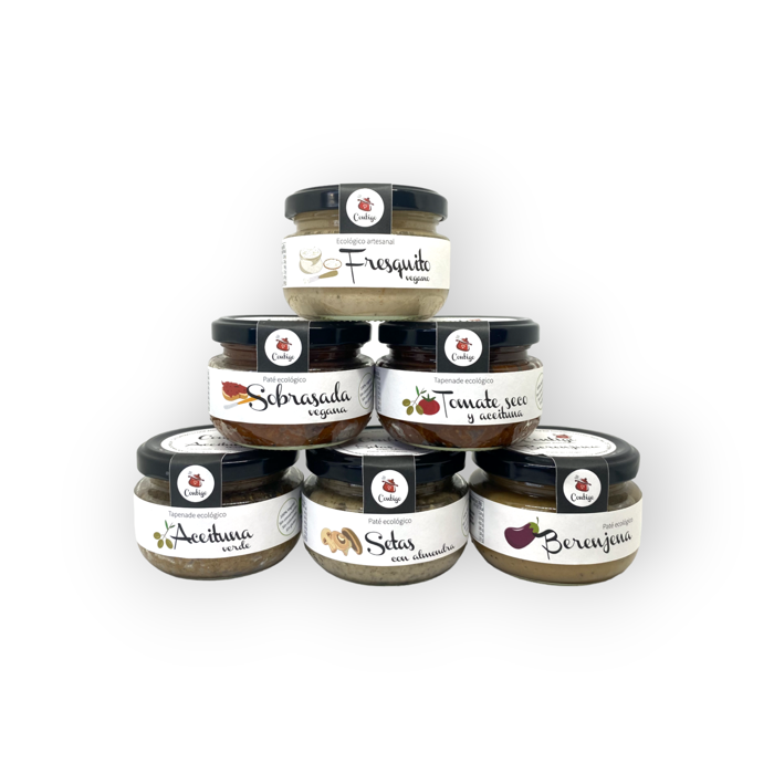 ConservasContigo - Wholesale Shelf Stable Prepared Meal - Pack of 24 organic pates0