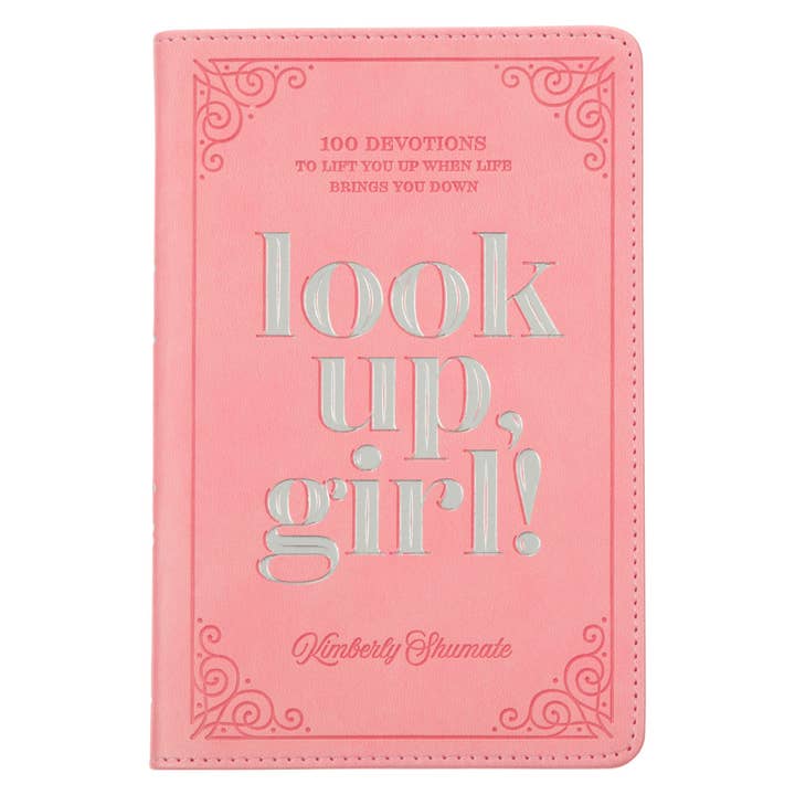 Devotional Look Up, Girl Faux leather for wholesale by Christian Art Gifts