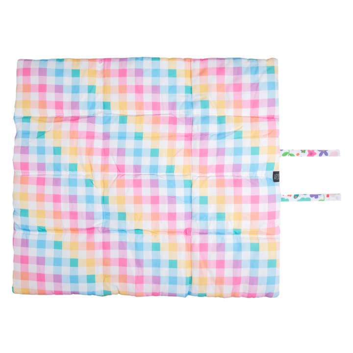 Big and Little Dogs - Wholesale Pet mat – Dog - ON-THE-GO PET MAT: Follow The Rainbow/Rainbow Gingham3
