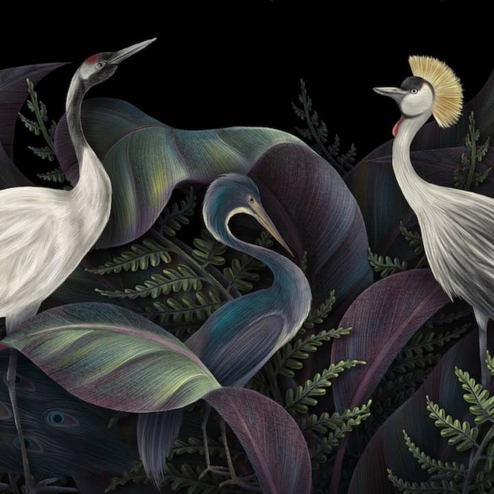 Mint by Michelle - Wholesale Craft Supplies - Birds of a Feather - A1 size large Decoupage Paper