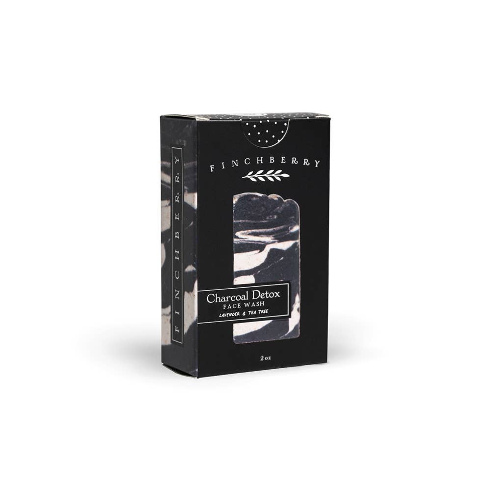 FinchBerry - Wholesale Facial Bar - Charcoal Detox Purifying Exfoliating  Facial Wash Bar2