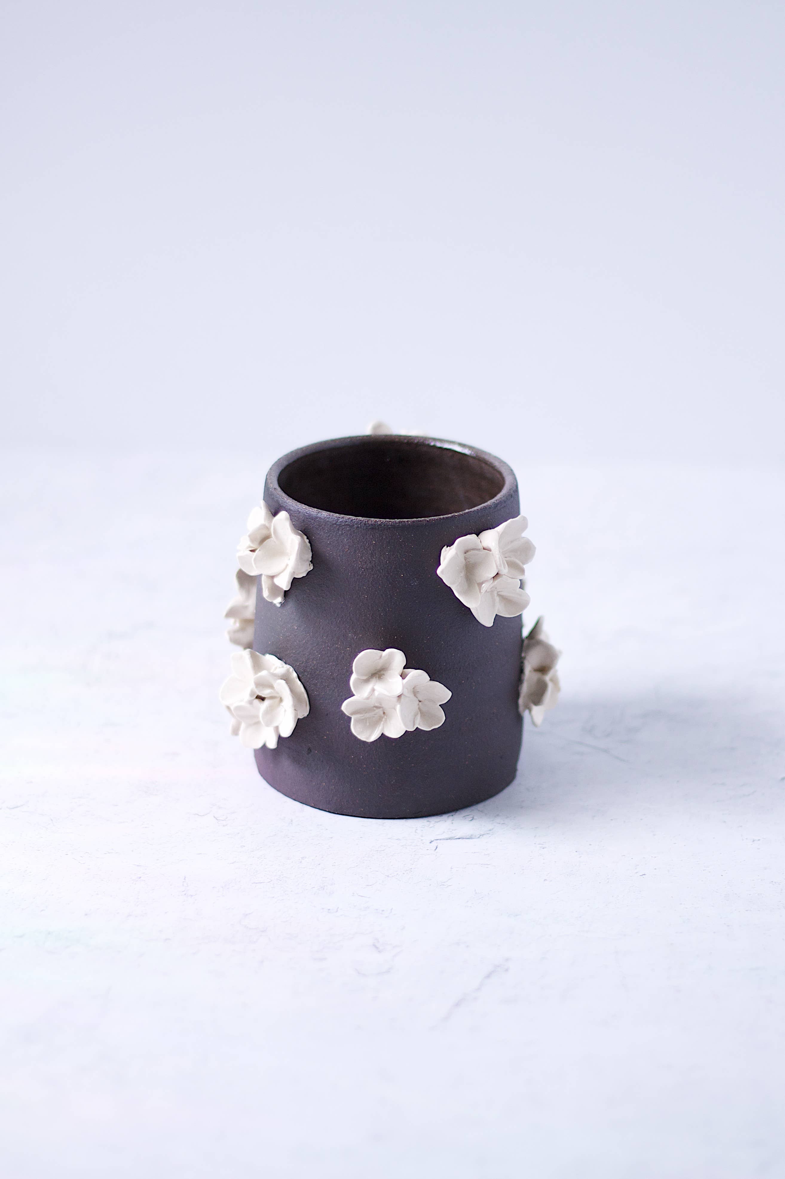 Erica Moore Pottery - Wholesale Vase - Charcoal Flower Vase1