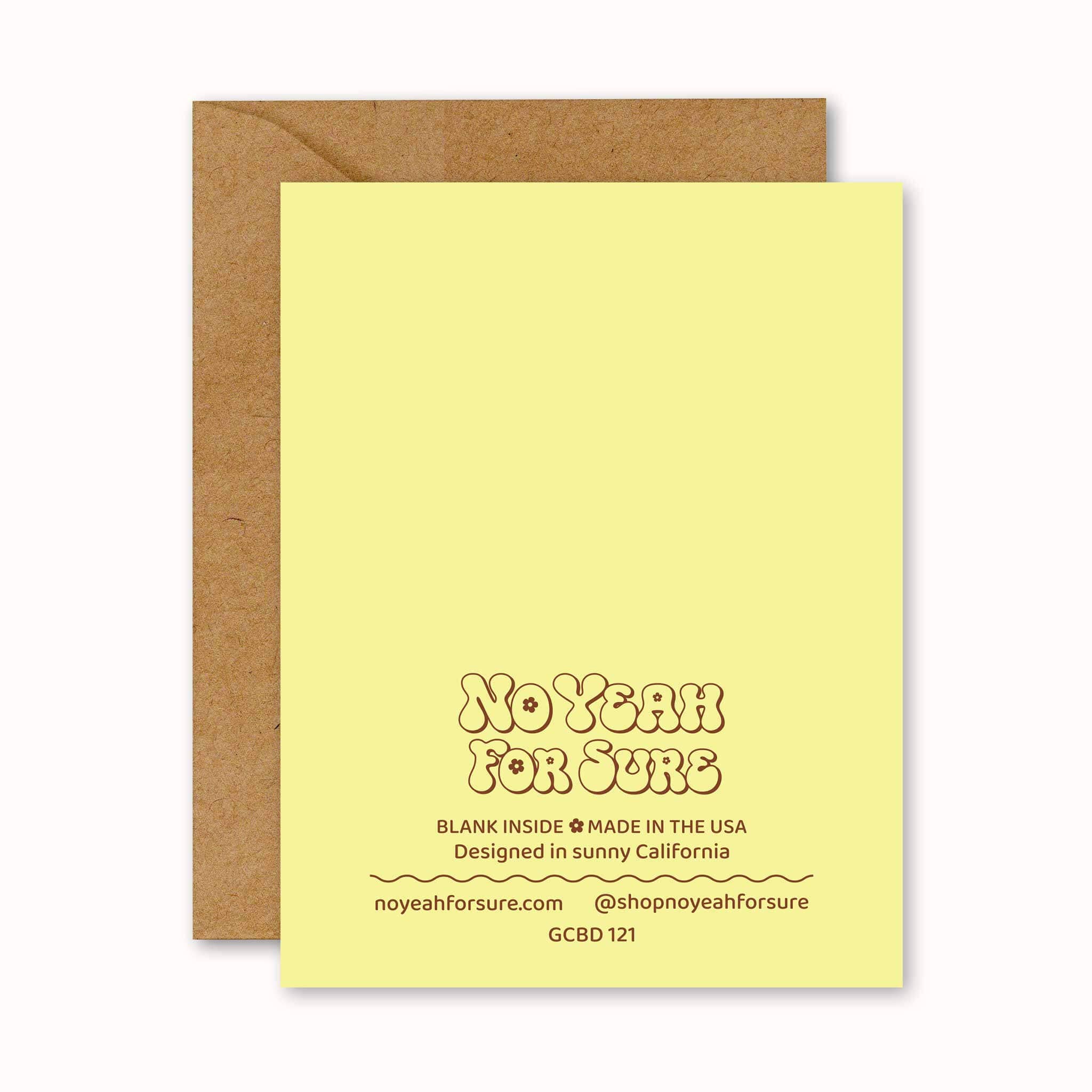 No Yeah For Sure – wholesale Birthday card – Birthday Hoe Champagne & Flowers Card1