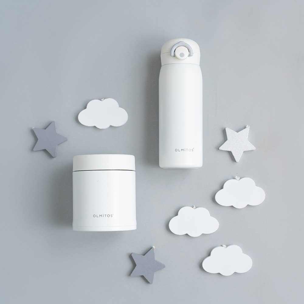 Olmitos S.A – wholesale Lunchlåda - Barn – Olmitos blå termosset med flaska och matburk10