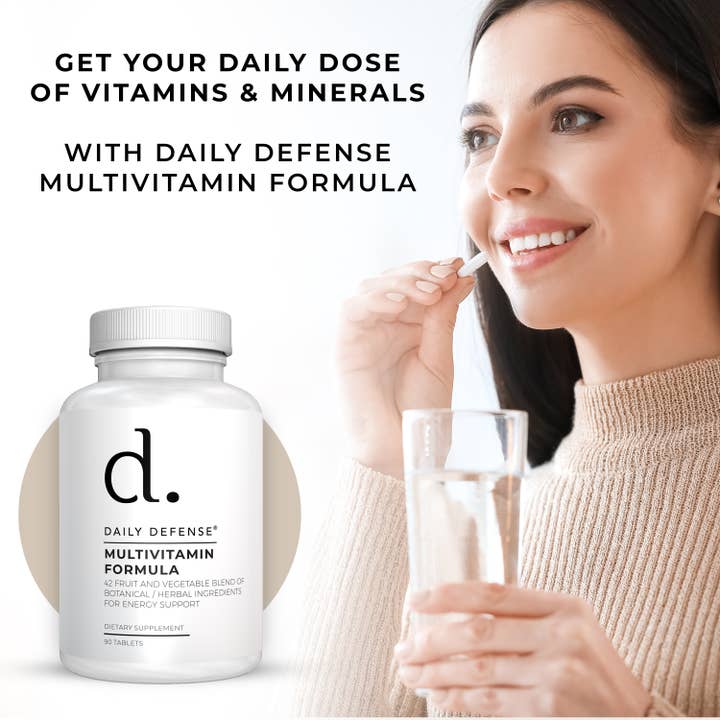 DAILY DEFENSE - Wholesale Oral Supplement/Vitamin - MULTIVITAMIN FORMULA 42 Fruit & Vegetable & Enzymes Blend