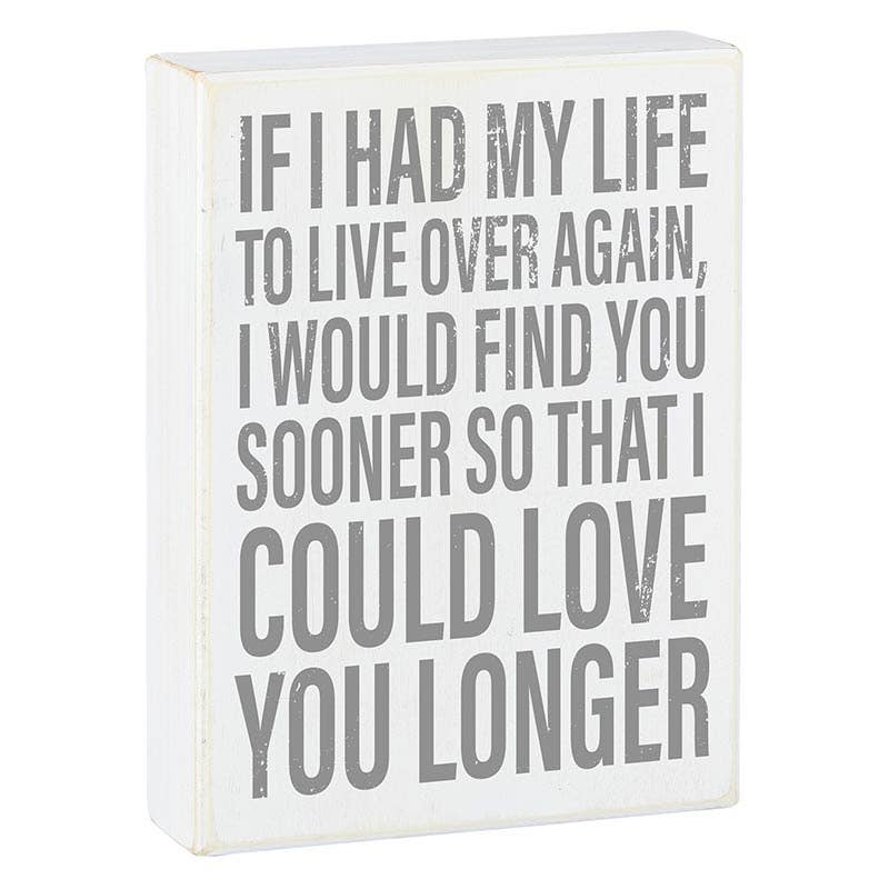 Faithworks by Creative Brands - Wholesale Sign - Box Sign - My Life to2