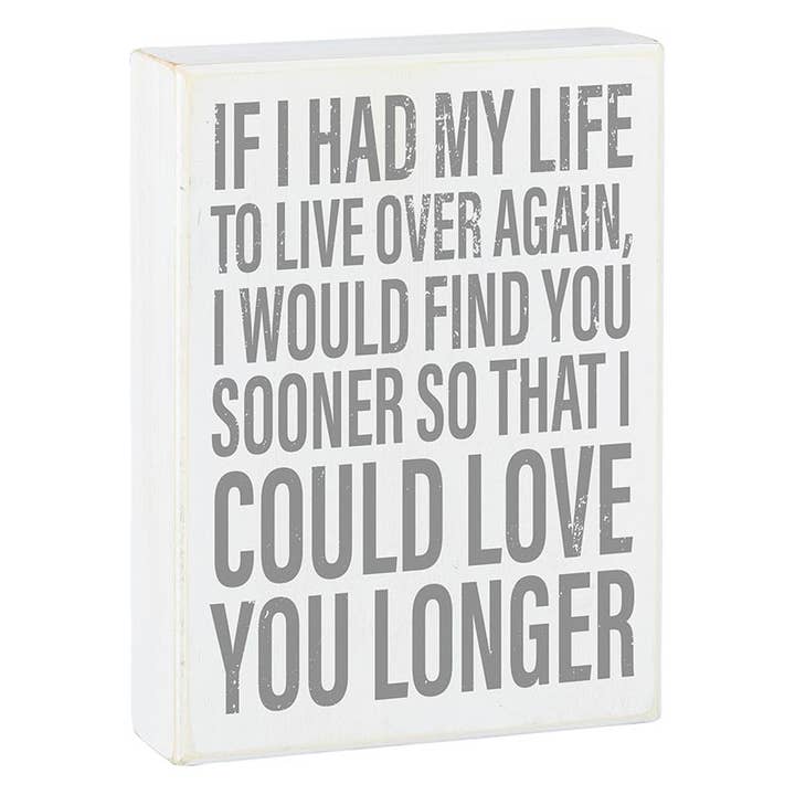 Faithworks by Creative Brands - Wholesale Sign - Box Sign - My Life to2