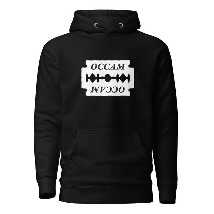 OCCAM's Razor - Premium Hoodie for wholesale by The Philosopher's Shirt