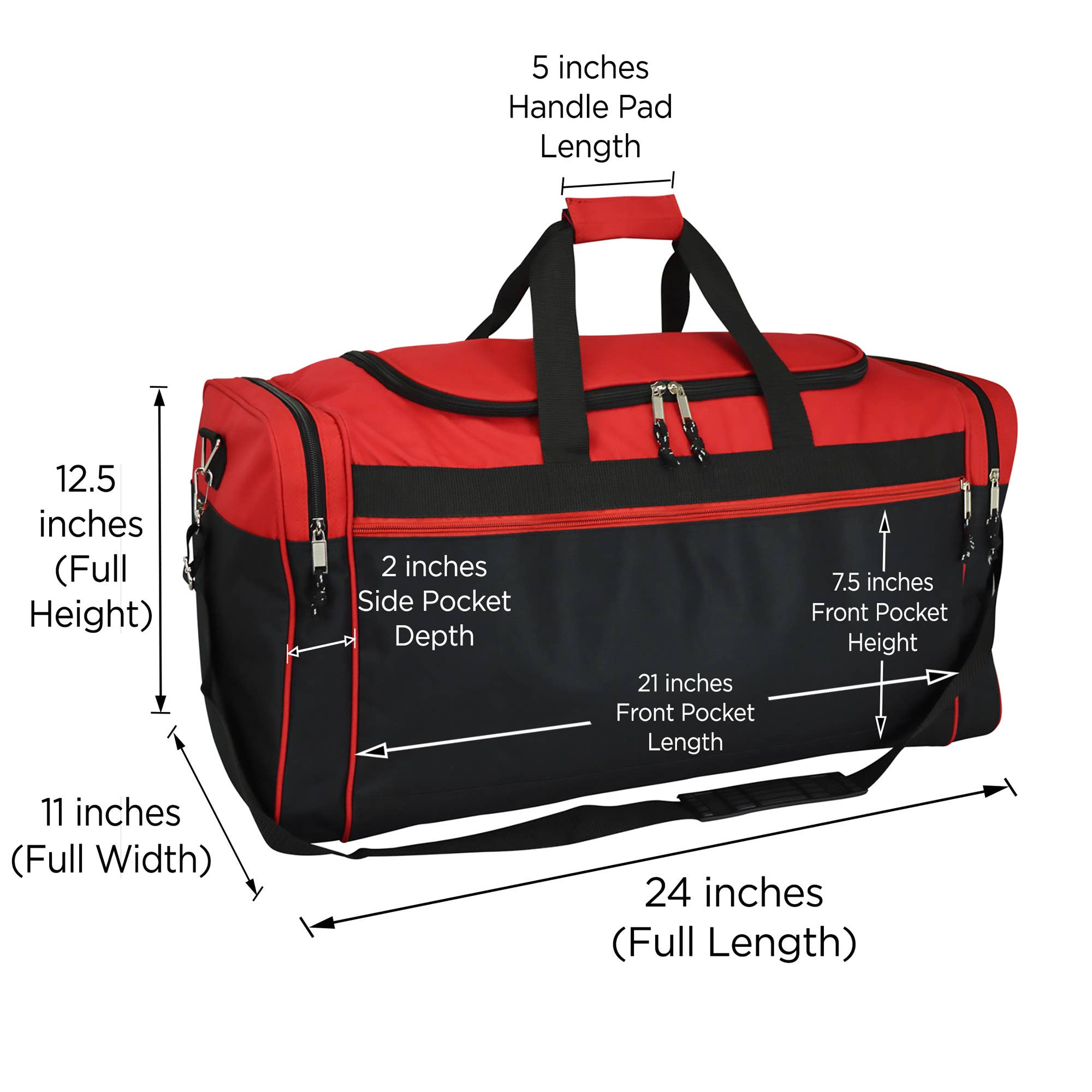 Dalix – Saco de viagem - Unissexo por atacado – Bolsa de viagem de férias extra grande DALIX 25"22