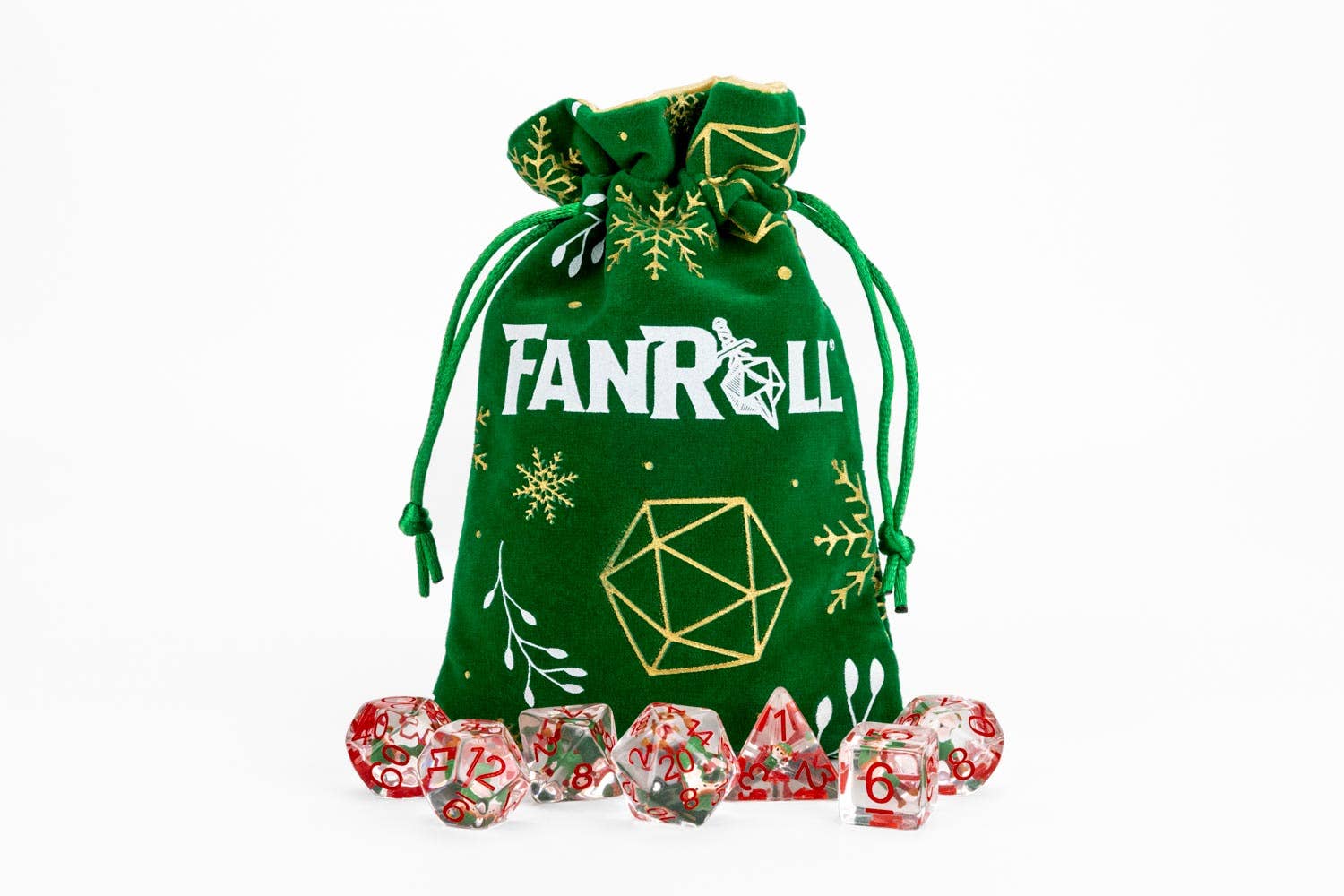FanRoll by Metallic Dice Games - Wholesale Advent Calendar - FanRoll Holiday Dice Advent Calendar 2025 (4 sets of dice)5