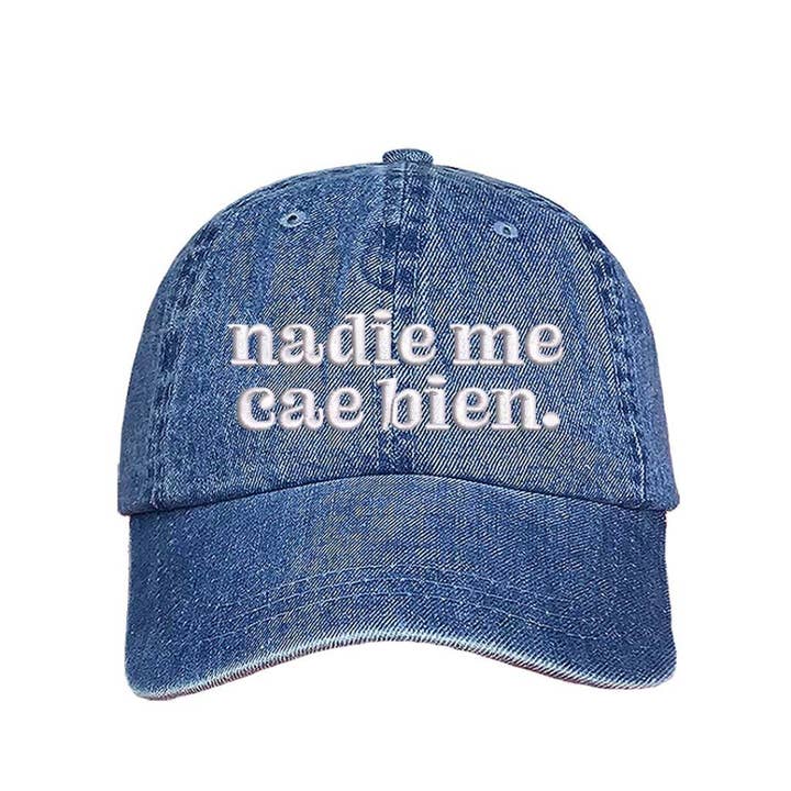 DSY Lifestyle - Wholesale Baseball Cap - Women's - Nadie Me Cae Bien Embroidered Baseball Hat6