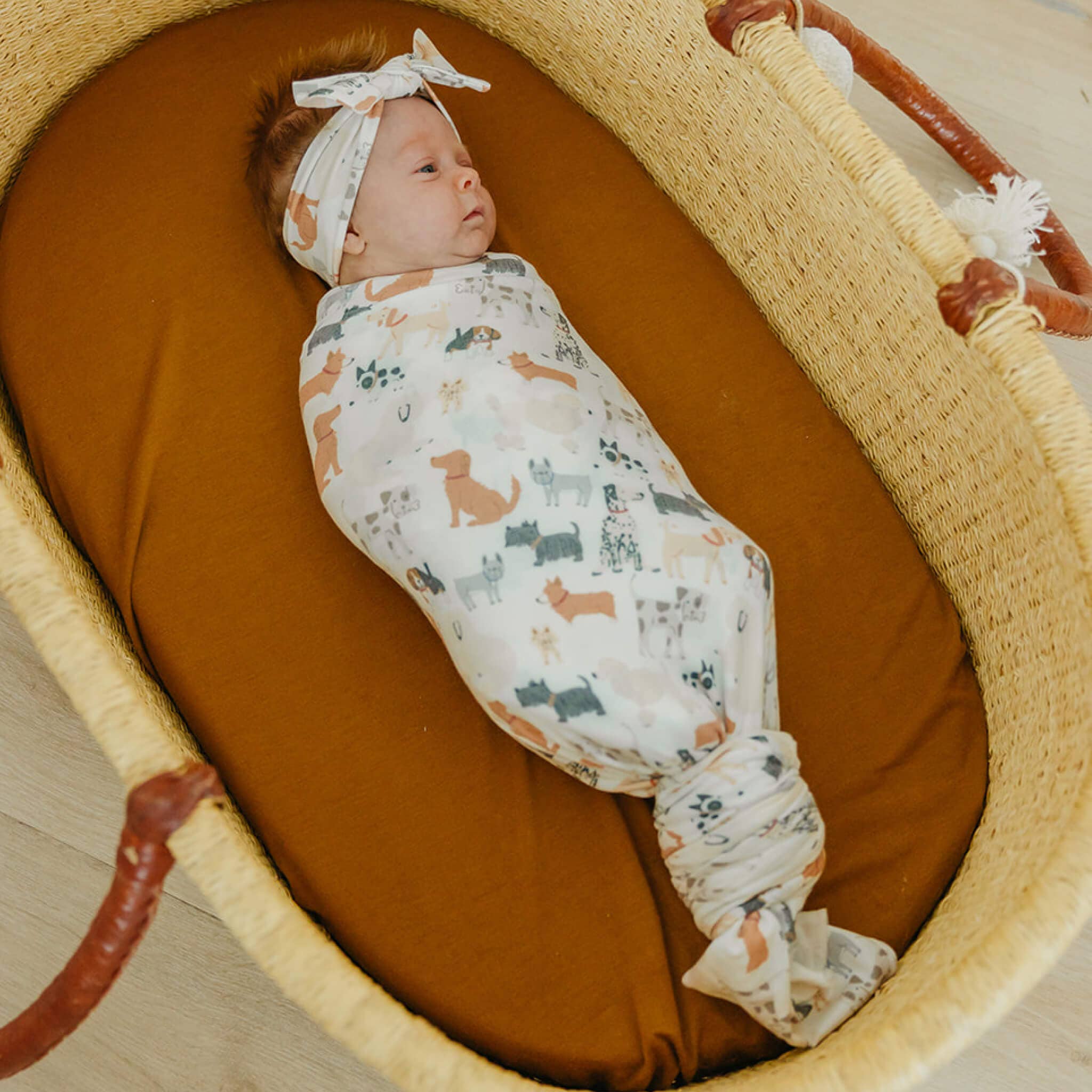 Copper Pearl - Wholesale Swaddle - Baby - Knit Swaddle Blanket - Rufus5