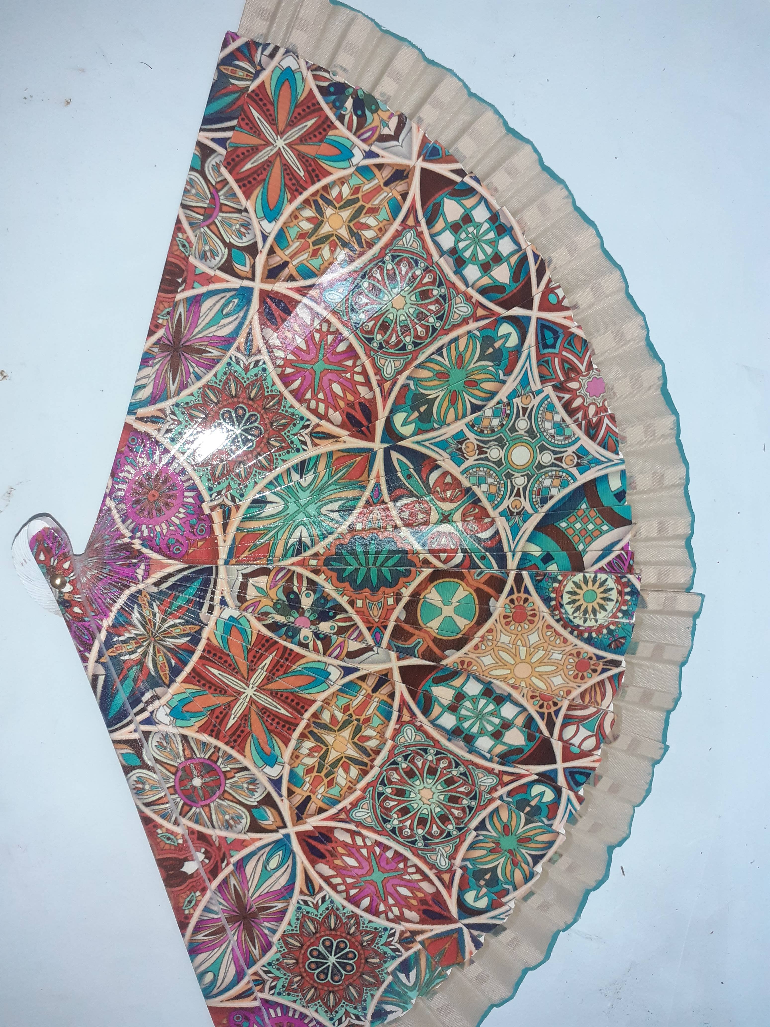 Hecho a mano - Venta al por mayor Ventilador plegable de mano - Abanico de madera6