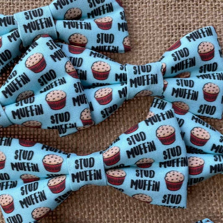 DOG BOW TIES - Wholesale Pet Bow Tie - Dog - *MINI SIZE Stud Muffin1