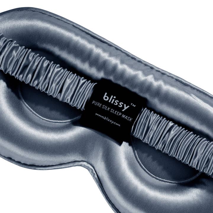 Blissy - Wholesale Sleep/Eye Mask - Sleep Mask - Ash blue - Profile7