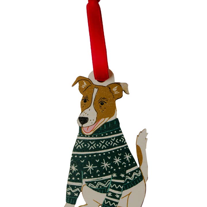 Jack Russell-hunddekoration för wholesale av Laura Barnes Wholesale Ltd