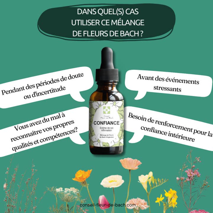 Conseil fleur de Bach - Wholesale Oral Supplement/Vitamin - Bach Flowers Self-Confidence3