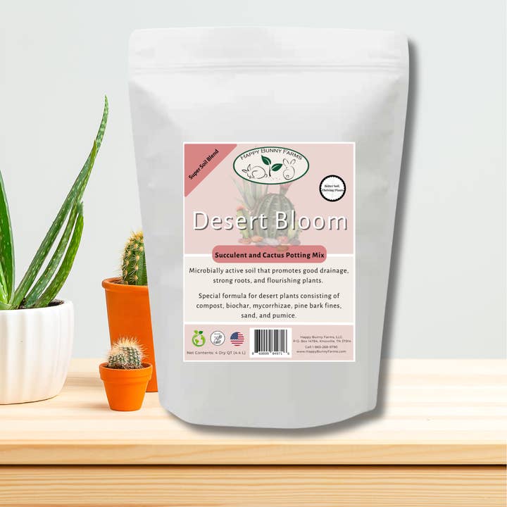 Desert Bloom, Premium Potting Soil for Succulents and Cacti. and other Purchase Wholesale organic potting soil. Free Returns & Net 60 Terms on Faire trending on Faire.