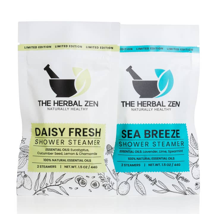 The Herbal Zen - Wholesale Shower Steamer/Bomb - Seasonal Shower Steamer Favors | Handmade in the USA