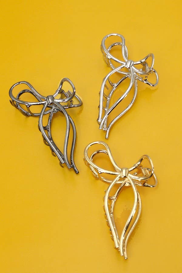 JOSSLYN by wall to wall - Wholesale Haarclip - Dames - HAARSPELDJES MET STRIK | 40H7174