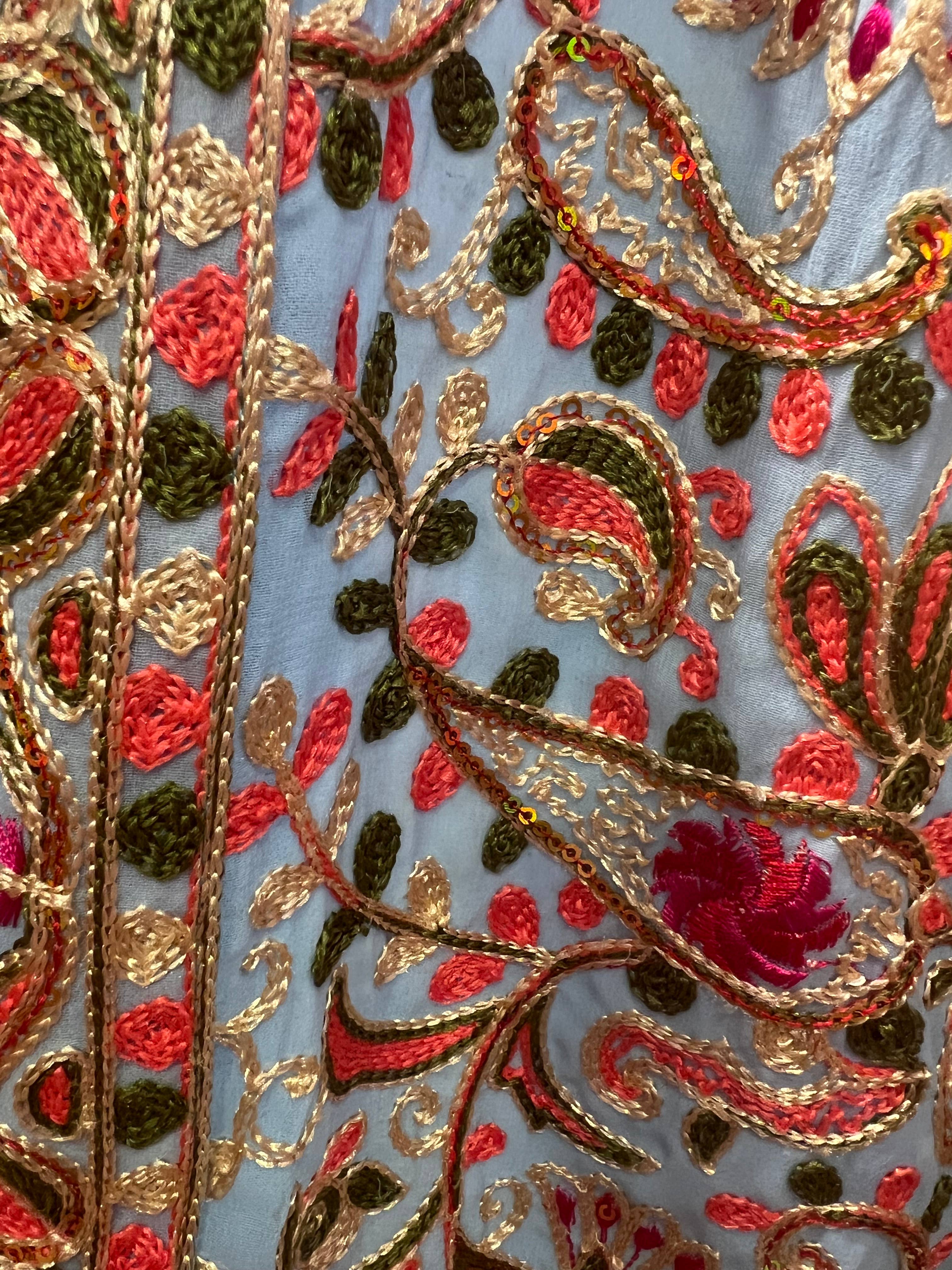 Kinomy - Vente Kimono – femme - Kimono de luxe en coton brodé, manteau pour femme, kimonos9