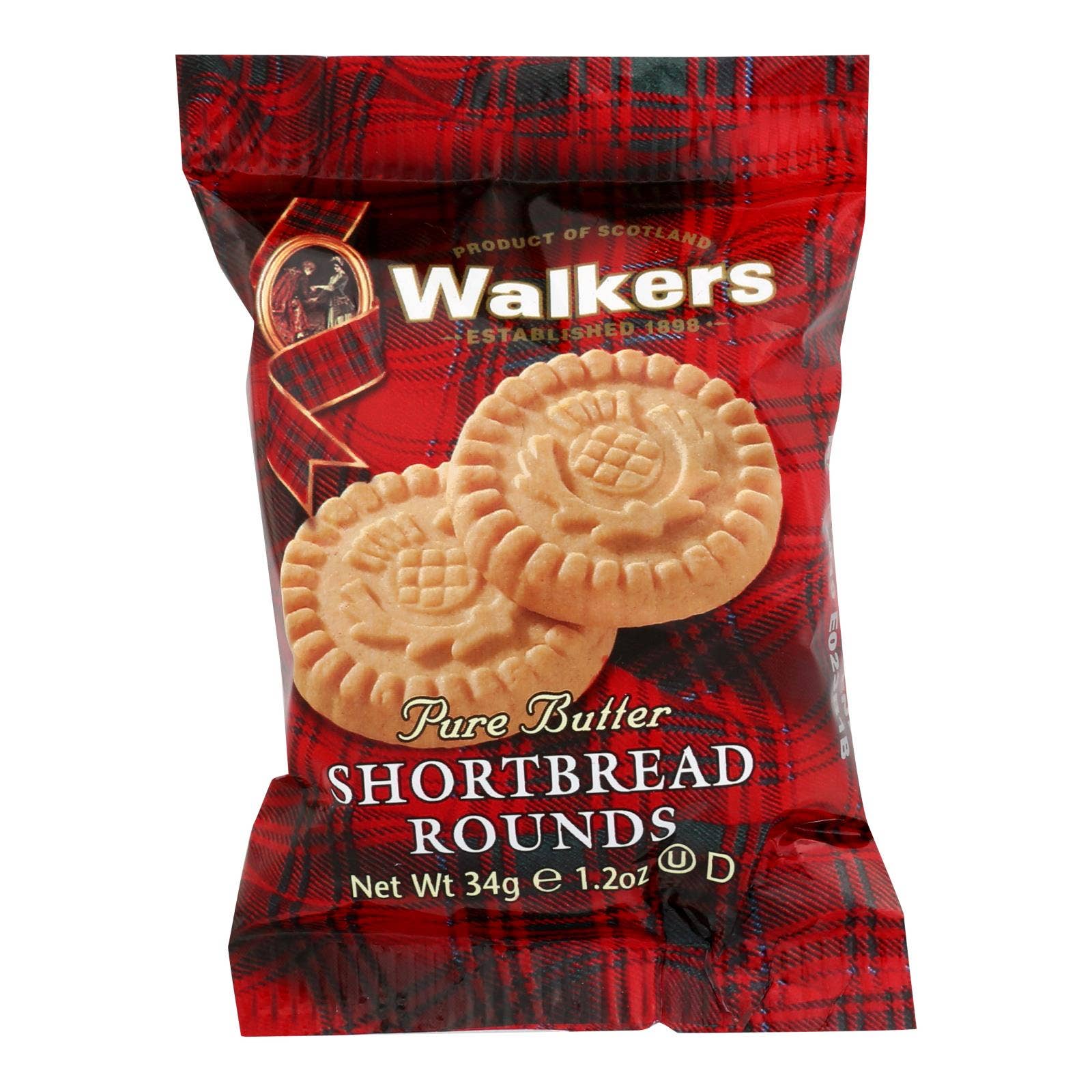 Everyday Supply Co - Wholesale Cookie - Walkers Shortbread Cookies  - Case of 22 - 1.2 OZ0
