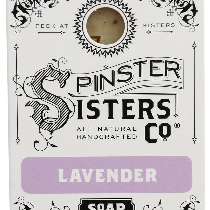 Everyday Supply Co - Wholesale Bar Soap - SPINSTER SISTERS CO SOAP BAR LAVENDER - Case of 3