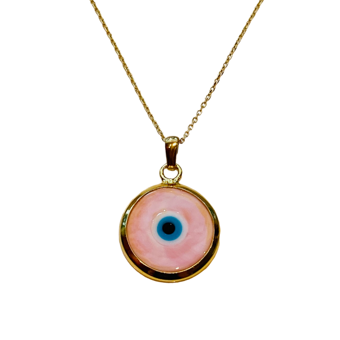 Be the Good - Wholesale Pendant/Charm Necklace - Glass Third Eye Necklace8