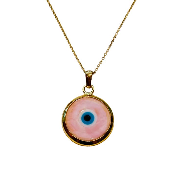 Be the Good - Wholesale Pendant/Charm Necklace - Glass Third Eye Necklace8