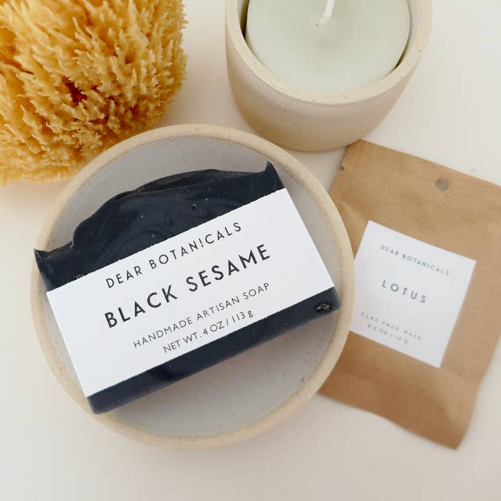 Dear Botanicals - Wholesale Bar Soap - Black Sesame Soap5