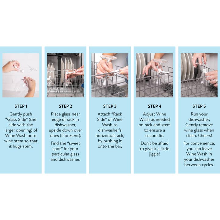Wine Wash Co. - Wholesale Kitchen Tool/Gadget - Wine Wash® Dishwasher Attachment10