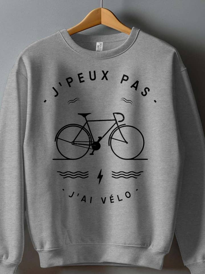 Herren-Rundhalspullover - kann nicht, Fahrrad für den Großhandel von IALD