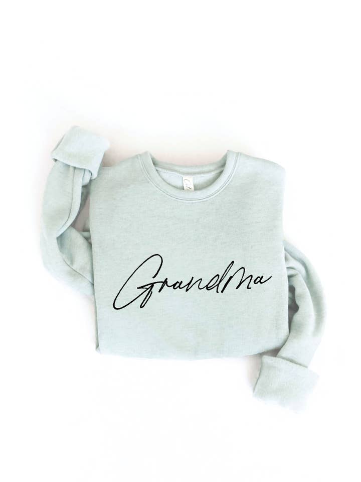 OAT COLLECTIVE - Wholesale Graphic Sweatshirt - Women's - GRANDMA Graphic Sweatshirt4