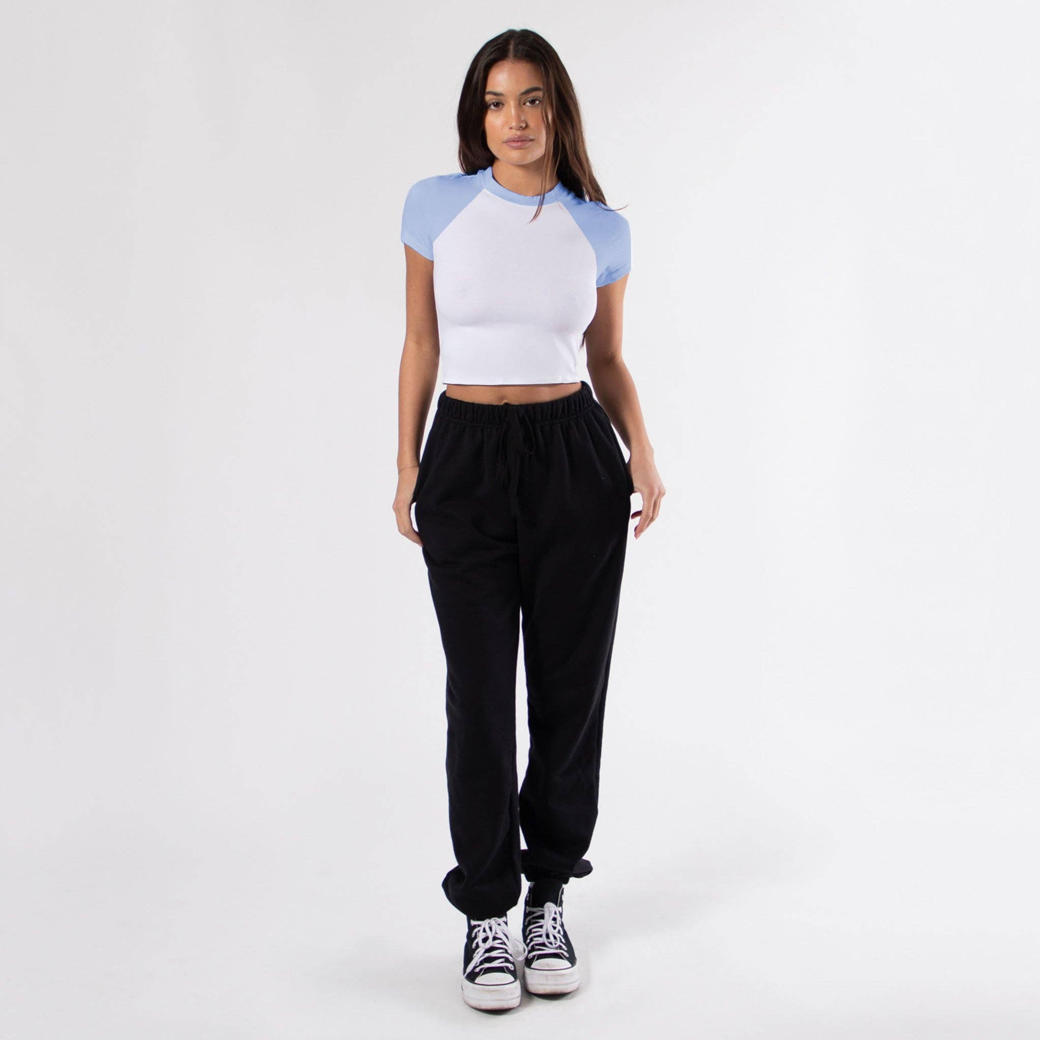 OTL Apparel - Wholesale T-Shirt - Women's - 4001R - Women's Raglan Baby Tee2