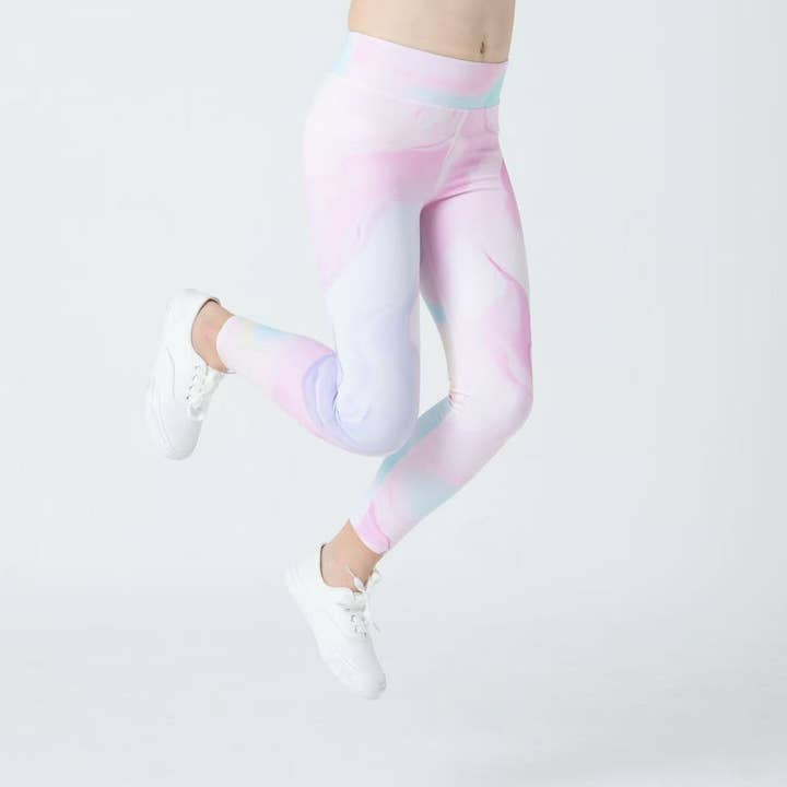 Leggings MellowTouch per ragazze - Arcobaleno Pastello per la vendita all'ingrosso da parte di LESIMO