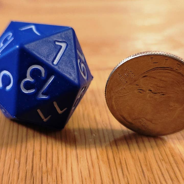 Cultivation Games - Wholesale Dice - Big Foam Dice 1 inch Polyhedral Set (7 dice) 1