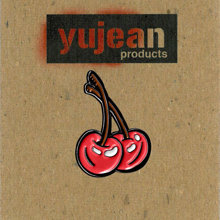 Yujean – Engroshandel Reversnål/knap – Kalynn Campbell Kirsebær Emalje Pin-E1128