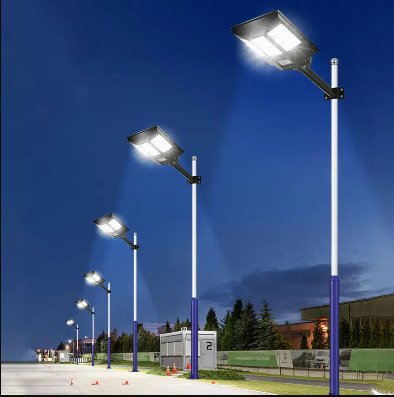 WYW - Wholesale Outdoor/Lawn Light - SoLightU Solar Street Lights 6000W Big Size Higher Brightness, Outdoor Dusk to Dawn with Remote Control and Motion Sensor, Waterproof IP686